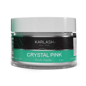 Karlash Acrylic Powder Crystal Pink 2 oz