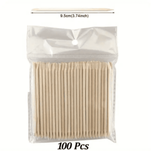 Orange Stick Wood Stick Short 100/pk