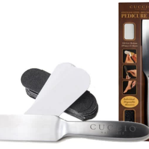 Cuccio Pedicure File w/ Individual Disposable Abrasives Kit
