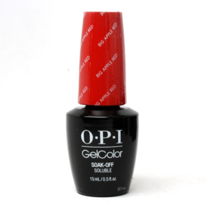 OPI Gel Nail Color Big Apple Red, .5 Ounce N25(basic)