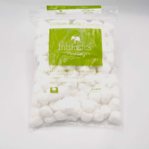 Intrinsics Naturally 100% Naturelle Cotton Balls Triple Size (100 Count)