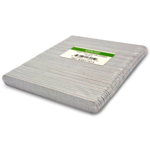 Karlash 7" Zebra Nail File 100/100 50pc/pk