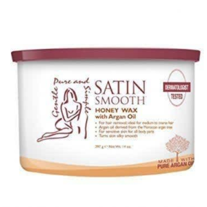 Satin Smooth Wax Honey with Argan Oil 14 oz