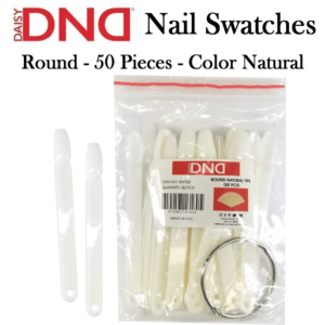 DND Round / Square Tips Palette w/ Ring Color Chart 50 pcs