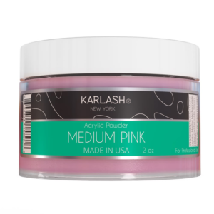 Karlash Acrylic Powder Medium Pink 2 oz